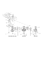 Cub Cadet LT 1046 (13AP11CH710) - Cub Cadet 46" Lawn Tractor (2007 & Before) Power Take-Off (PTO) System