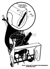 Scotts 629109x31B - Scotts 29" Snow Thrower (2001) Drift Cutter Assembly