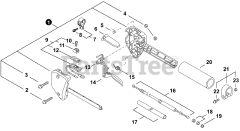 Echo GT-22 GES - Echo String Trimmer (SN: U54026001001 - U54026999999)