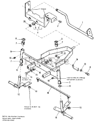 Simplicity 5216 (1690813) - Simplicity Lawn Tractor, 16hp