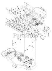 Scag SZL52-23FR (06312) - Scag Liberty Z 52" Zero-Turn Mower, 23hp Kawasaki (SN: N2500001 - N2599999)