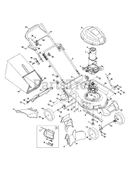 Craftsman 247.370160 (18A-182-799) - Craftsman Walk-Behind Mower, Electric (2010) (Sears)