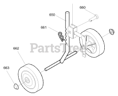 Murray 11052x92B - Murray Cultivator (2000) Wheel Assembly
