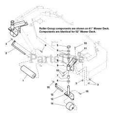 Ferris IS Z (5901078) - Ferris ISZ Series 52" Zero-Turn Mower, 25hp Kohler (SN: 2269 & Above)
