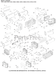 Kohler CH640-3261 - Kohler Command PRO Engine, Basic Version, 20.5hp, 15.3kW 11 Exhaust