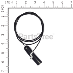 Snapper Pro 7034604YP Cable, Clutch Control, 41.25" L - image 3