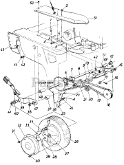MTD 125-234-000 - MTD Walk-Behind Mower (1985)