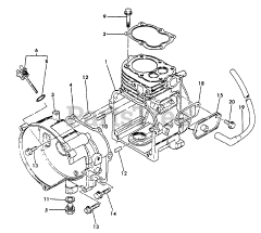 Echo EG-750 - Echo Generator Breather, Cylinder Body