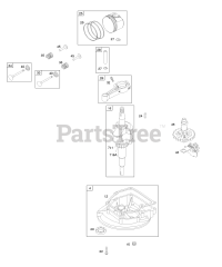 Briggs & Stratton 10S902-0554-B1 - Briggs & Stratton Vertical Engine Camshaft, Crankcase Cover/Sump, Crankshaft, Piston/Rings/Connecting Rod