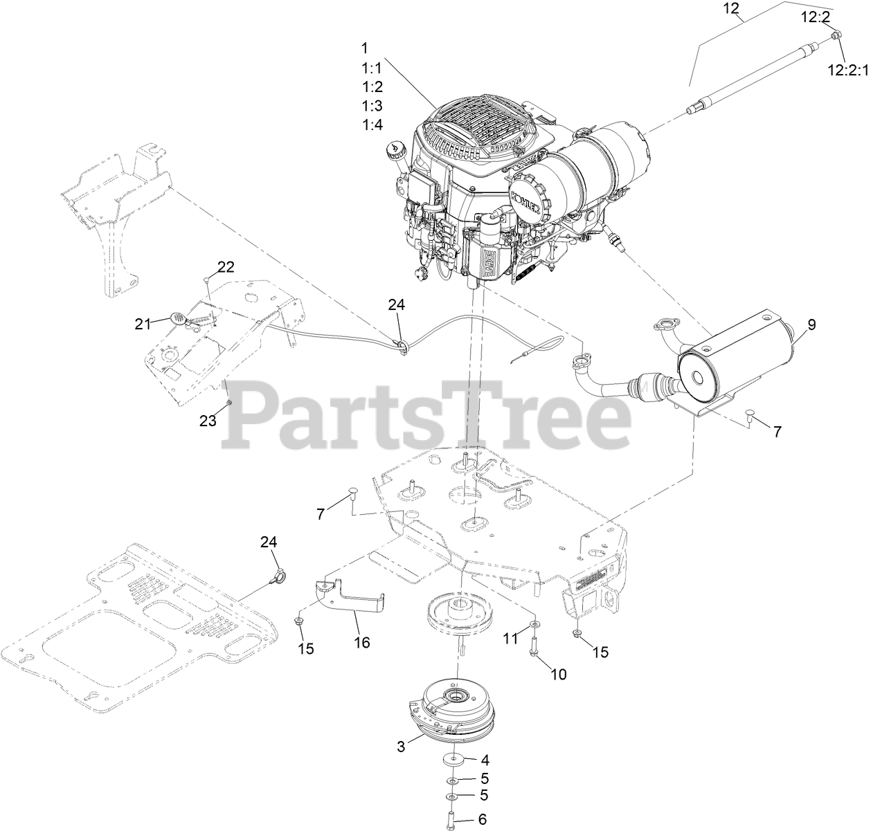 Exmark LRS749AKC724A1 - Exmark 72