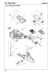 RedMax G 5000 AVS - RedMax Chainsaw (SN: 300101 & Above) (2005-05)