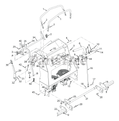 Scag SVRII-61V-25FX - Scag V-Ride II 61" Stand-On Mower, 25hp Kawasaki 801FX (SN: R6100001 - R6199999)