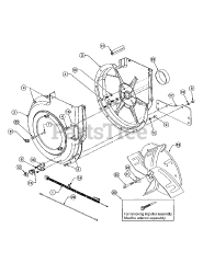 Cub Cadet 217 E (190-217E-100) - Cub Cadet 32 Cubic Feet Collection System att Impeller Housing