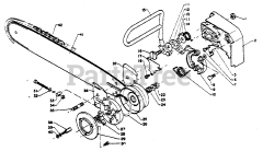 Echo CS-452 VL - Echo Chainsaw Chain Brake, Guide Bar