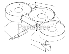 Toro 86001 - Toro Recycler Kit for 42" Rear-Discharge Mower (SN: 079000001 - 079999999) (1997) Kit Contents
