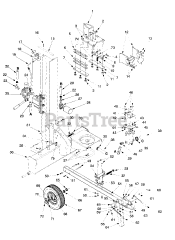 Yard Machines 24AA510B118 - Yard Machines Log Splitter (1999) (Sam's Club)