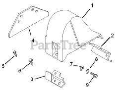 Ariens 524226 - Ariens Belt Cover Service Kit