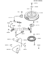 Kawasaki FS481V-AS58 - Kawasaki Engine ELECTRIC-EQUIPMENT