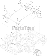 Toro 72029 (7500-D) - Toro 72" Z Master Zero-Turn Mower, Rear-Discharge Deck (SN: 416288808 - 416361008)