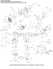 Kohler CV750-3005 - Kohler Command PRO Engine, Basic Version, 27hp, 20.1kW 10 Air Intake