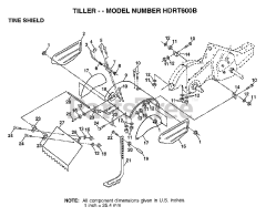 Electrolux/AYP HD RT600 B - Electrolux/AYP Rear-Tine Tiller (1995)