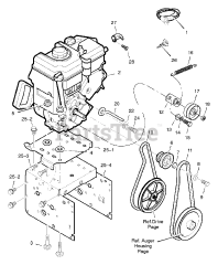 Craftsman 536.881950 - Craftsman 29" Snow Thrower (2005) (Sears)