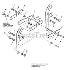 Simplicity 7114 (1690721) - Simplicity Garden Tractor, 14hp