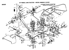 Electrolux/AYP L 1970 AR - Electrolux/AYP Lawn Tractor