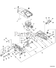 Echo QV-680 - Echo QuikVent Chainsaw (SN: C03403001001 - C03403999999)