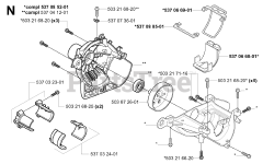 Husqvarna 326 RX - Husqvarna String Trimmer (SN: 20010900001 - 20020500000) CRANKCASE