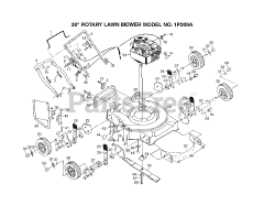 Electrolux/AYP 1P209 A - Electrolux/AYP Walk-Behind Mower