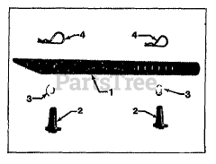 Troy-Bilt 5017 - Troy-Bilt Front-Tine Mini-Tiller (SN: C001001 - C017818) DEPTH STAKE