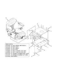 Gravely 992253 (Pro-Turn 252) - Gravely Pro-Turn 52" Zero-Turn Mower (SN: 041000 & Above)