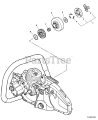 Echo CS-440 - Echo Chainsaw (SN: 10001001 - 10999999)