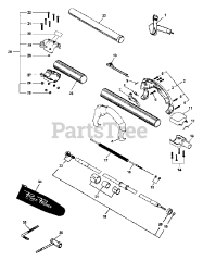Echo PPFD-2400 - Echo Pole Saw (Type 1E) (SN: 001001 - 501000)
