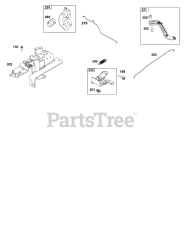 Briggs & Stratton 122Q02-0211-H1 - Briggs & Stratton Vertical Engine Controls Group
