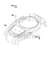Briggs & Stratton 125P07-0029-F1 - Briggs & Stratton Vertical Engine Blower Housing
