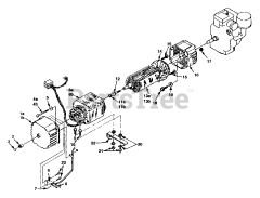 Homelite LRI 4400 (UT-03804) - Homelite Generator, CARB Generator End