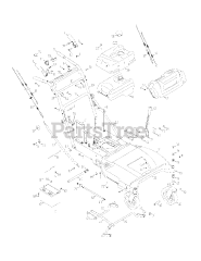 Columbia SP 33 HW (12AE76JU897) - Columbia 33" Walk-Behind Mower (2015)