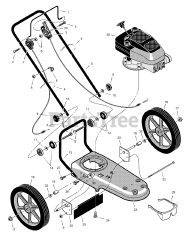 Yard King TM5000x89A - Yard King Walk-Behind Trimmer (2000)