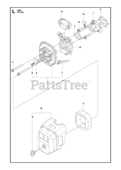 Husqvarna 236 R - Husqvarna Brush Cutter (SN: 20090100001 - 20143600000) CARBURETOR &amp; AIR FILTER