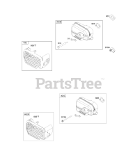 Briggs & Stratton 14B932-0013-H1 - Briggs & Stratton Vertical Engine Exhaust System