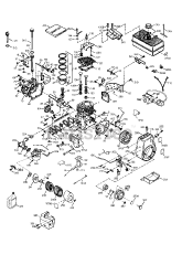 Tecumseh HM80-155657V - Tecumseh Engine Engine Parts List #HM80RS1
