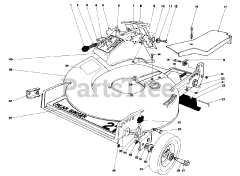 Toro 20705 - Toro Walk-Behind Mower (SN: 002000001 - 002999999) (1982)