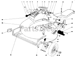 Toro 20810 - Toro Walk-Behind Mower (SN: 001000001 - 001999999) (1981)