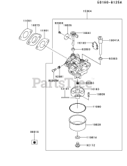 Kawasaki FJ180V-DM01 - Kawasaki Engine CARBURETOR
