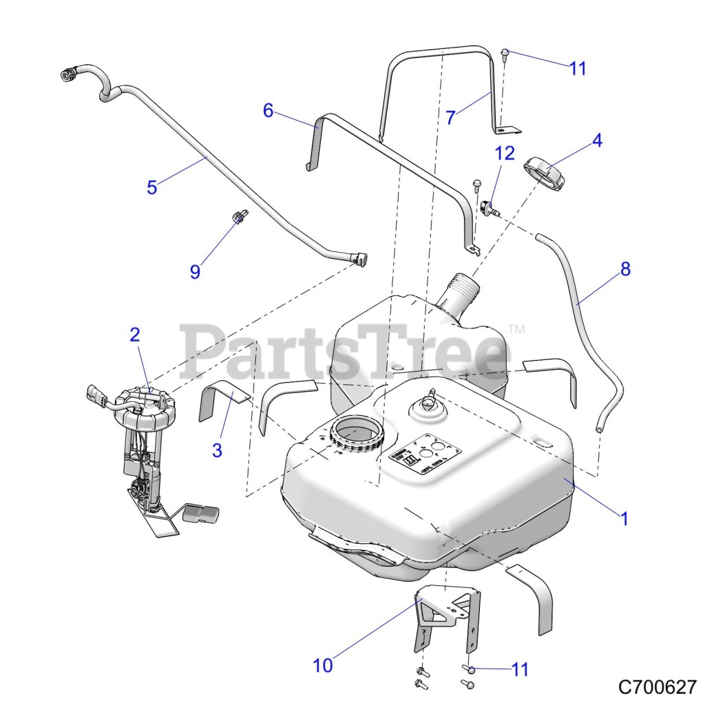 Gravely 996204 (JSV 3400SD) Gravely Atlas JSV Utility Vehicle (SN