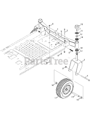 Murray M 200-46 (RZT-46) (17ADCACT058) - Murray Select 46" Zero-Turn Mower (2015) Front Axle