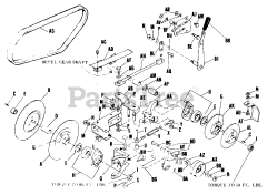 Simplicity 3112 V (990494) - Simplicity Sovereign Garden Tractor