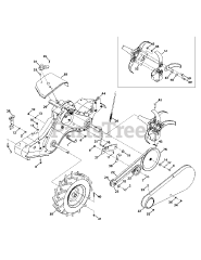 MasterCut by MTD 21AB452A059 - MasterCut by MTD Tiller (2009) (Blain Supply)